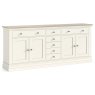 Provence Painted Off-White Oak 200cm Extra Large Sideboard Provence Painted Off-White Oak 200cm Extra Large Sideboard