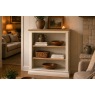 Provence Painted Off-White Oak Low Bookcase Provence Painted Off-White Oak Low Bookcase