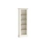 Provence Painted Off-White Oak Slim Bookcase Provence Painted Off-White Oak Slim Bookcase