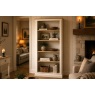 Provence Painted Off-White Oak Large Bookcase Provence Painted Off-White Oak Large Bookcase