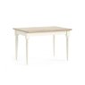 Provence Painted Off-White Oak Compact Ext 120-165cm Dining Table Provence Painted Off-White Oak Compact Ext 120-165cm Dining Table