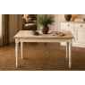 Provence Painted Off-White Oak Compact Ext 120-165cm Dining Table