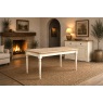 Provence Painted Off-White Oak Large Ext 180-230cm Dining Table Provence Painted Off-White Oak Large Ext 180-230cm Dining Table