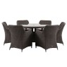 Gallery Direct Ascot Outdoor Round Dining Set & 6 Chairs Gallery Direct Ascot Outdoor Round Dining Set & 6 Chairs