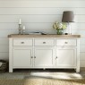 Windsor Country Oak Painted Large Sideboard Windsor Country Oak Painted Large Sideboard