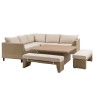 Gallery Direct Salcombe Outdoor Garden Lounge Set Gallery Direct Salcombe Outdoor Garden Lounge Set