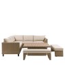 Gallery Direct Salcombe Outdoor Garden Lounge Set Gallery Direct Salcombe Outdoor Garden Lounge Set