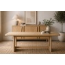 Cara Oak Large Extending Dining Table Cara Oak Large Extending Dining Table