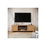 Thurlestone Oak Large TV Unit
