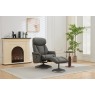 Sahara Full Leather Swivel Chair & Stool Sahara Full Leather Swivel Chair & Stool