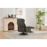 Sahara Full Leather Swivel Chair & Stool Sahara Full Leather Swivel Chair & Stool