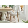 Burford Painted Oak Fully Upholstered Dining Chairs (Pair) Burford Painted Oak Fully Upholstered Dining Chairs (Pair)