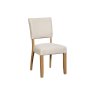 Burford Painted Oak Fully Upholstered Dining Chairs (Pair) Burford Painted Oak Fully Upholstered Dining Chairs (Pair)