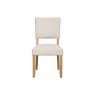 Burford Painted Oak Fully Upholstered Dining Chairs (Pair) Burford Painted Oak Fully Upholstered Dining Chairs (Pair)