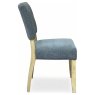 Burford Painted Oak Fully Upholstered Dining Chairs (Pair) Burford Painted Oak Fully Upholstered Dining Chairs (Pair)