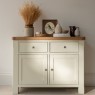 Burford Painted Oak Narrow Sideboard Burford Painted Oak Narrow Sideboard