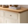 Burford Painted Oak Narrow Sideboard Burford Painted Oak Narrow Sideboard