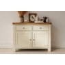 Burford Painted Oak Narrow Sideboard Burford Painted Oak Narrow Sideboard