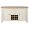 Burford Painted Oak Wide Sideboard Burford Painted Oak Wide Sideboard
