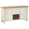 Burford Painted Oak Wide Sideboard Burford Painted Oak Wide Sideboard
