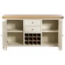 Burford Painted Oak Wide Sideboard Burford Painted Oak Wide Sideboard