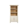 Burford Painted Oak Storage Bookcase Burford Painted Oak Storage Bookcase