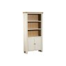 Burford Painted Oak Storage Bookcase Burford Painted Oak Storage Bookcase