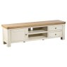 Burford Painted Oak Large TV Unit Burford Painted Oak Large TV Unit