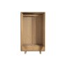 Flynn Natural Oak Double Wardrobe Flynn Natural Oak Double Wardrobe