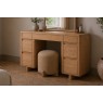 Flynn Natural Oak Dressing Table Flynn Natural Oak Dressing Table