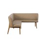 Spencer Taupe PU Leather Corner Bench Spencer Taupe PU Leather Corner Bench
