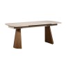 Lusso Ash 180-260cm Extending Dining Table with Sintered Stone Top Lusso Ash 180-260cm Extending Dining Table with Sintered Stone Top