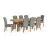 Chelsea Fabric Buttoned Back Dining Chair in Grey (Pair) Chelsea Fabric Buttoned Back Dining Chair in Grey (Pair)