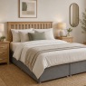 Devon Solid Oak 5'0 King Headboard Devon Solid Oak 5'0 King Headboard