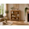 Devon 100% Solid Oak Low Bookcase