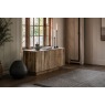 Gallery Direct Iowa 4 Door Sideboard Natural 1700x450x700mm Gallery Direct Iowa 4 Door Sideboard Natural 1700x450x700mm