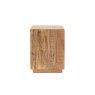 Gallery Direct Iowa Side Table Natural 400x400x550mm Gallery Direct Iowa Side Table Natural 400x400x550mm