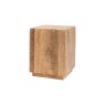 Gallery Direct Iowa Side Table Natural 400x400x550mm Gallery Direct Iowa Side Table Natural 400x400x550mm