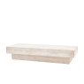 Gallery Direct Iowa Coffee Table Whitewash 1500x600x300mm Gallery Direct Iowa Coffee Table Whitewash 1500x600x300mm