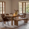 Gallery Direct Iowa Dining Table Natural 2000x1000x750mm Gallery Direct Iowa Dining Table Natural 2000x1000x750mm