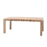 Gallery Direct Iowa Dining Table Natural 2000x1000x750mm Gallery Direct Iowa Dining Table Natural 2000x1000x750mm