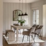 Gallery Direct Iowa Dining Table Whitewash 2000x1000x750mm Gallery Direct Iowa Dining Table Whitewash 2000x1000x750mm