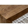 Gallery Direct Iowa Dining Bench Natural 1600x360x450mm Gallery Direct Iowa Dining Bench Natural 1600x360x450mm