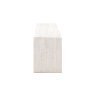 Gallery Direct Iowa Dining Bench Whitewash 1600x360x450mm Gallery Direct Iowa Dining Bench Whitewash 1600x360x450mm