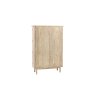 Gallery Direct Kyoto 2 Door Cupboard 1070x370x1600mm Gallery Direct Kyoto 2 Door Cupboard 1070x370x1600mm