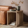 Gallery Direct Kyoto Side Table 450x453x550mm Gallery Direct Kyoto Side Table 450x453x550mm