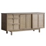 Gallery Direct Kyoto 3 Drawer 2 Door Sideboard 1500x450x700mm Gallery Direct Kyoto 3 Drawer 2 Door Sideboard 1500x450x700mm