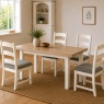 Windsor Country Oak Painted Small 140-185cm Ext Dining Table Set Windsor Country Oak Painted Small 140-185cm Ext Dining Table Set
