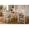 Windsor Country Oak Painted Small 140-185cm Ext Dining Table Set Windsor Country Oak Painted Small 140-185cm Ext Dining Table Set