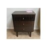 Ex-Display St Austell - Soho Dark 3 Drawer Bedside Table